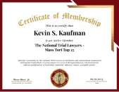 National Association of Trial Lawyers Top 25 Mass Tort